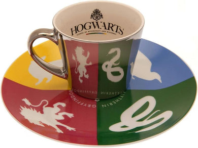 Harry Potter Collectors Mirror Mug & Plate Set