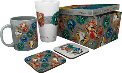 Harry Potter 1 Mug, 1 Glass & 2 Coasters Gift Box