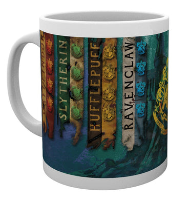 Harry Potter (House Flags) Mug