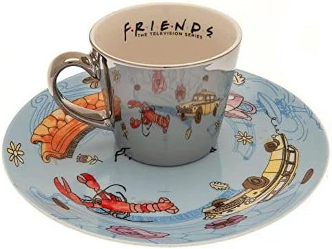 Friends Mirror Mug & Plate