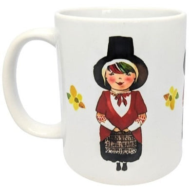 Welsh Culture - Little Welsh Lady Mug