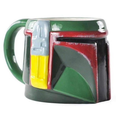 Star Wars Boba Fett Shaped Mug