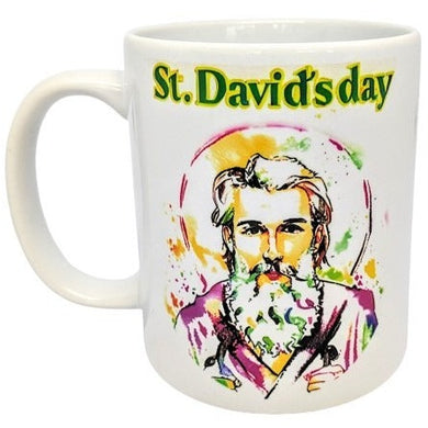 St. David Welsh Patron Saint of Wales Mug