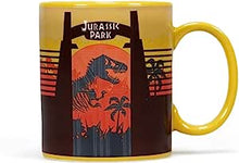 Jurassic Park Gates Heat Changing Mug