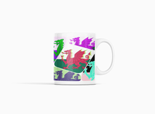 Welsh Dragon - Collage Mug