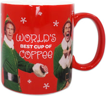 Elf World's Best Cup Of Coffee Mug