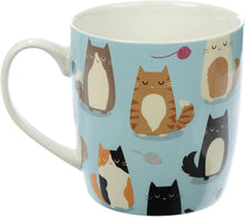 Feline Fine Cat Porcelain Mug