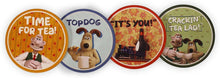 Wallace & Gromit Set Of 4 Ceramic Coasters