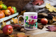 Welsh Dragon - Collage Mug