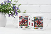 Six Nations Rugby Welsh Dragon Mug