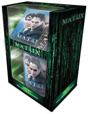 Matrix Gift Set Includes Mug, Coaster & Keyring