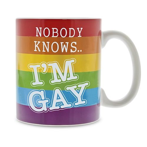 Nobody Knows I'm Gay Heat Changing Mug