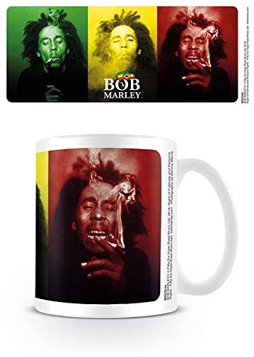 Bob Marley (Tricolour Smoke) Mug