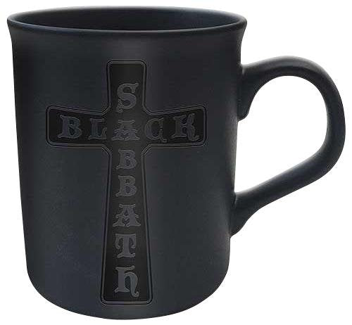 Black Sabbath Cross Mug matt black