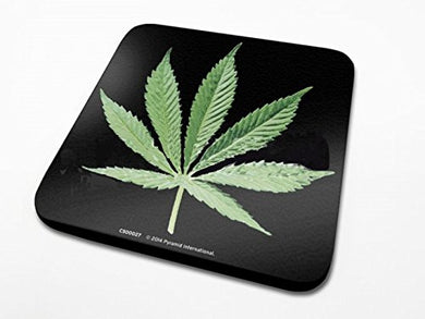 Cannabis Leaf Coaster