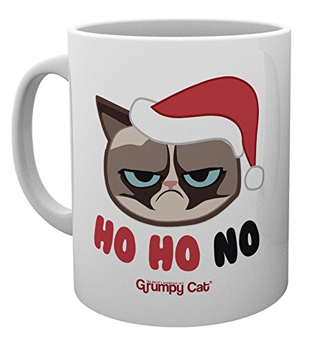 Grumpy Cat (Ho Ho Ho) Mug