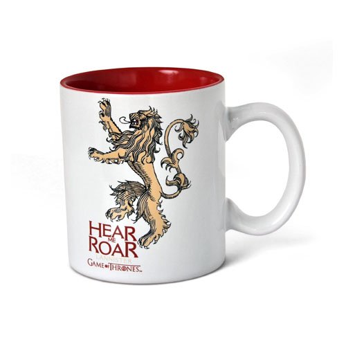 Game of Thrones (Lannister White and Red) Mug