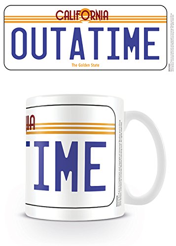 Back To The Future (License Plate) Mug