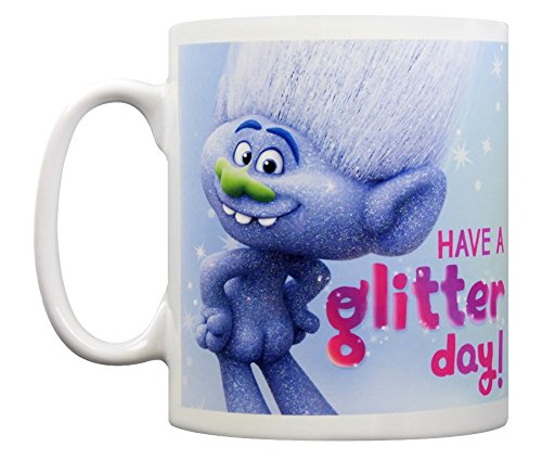 Trolls Have A Glitter Day Ceramic Mug