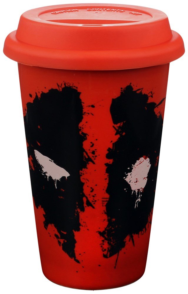 Deadpool (Splat) Travel Mug