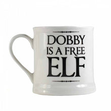 Harry Potter 'Dobby is a free elf' Bone China Mug - Boxed