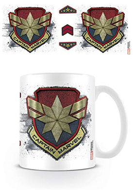 Captain Marvel (Badge) Mug