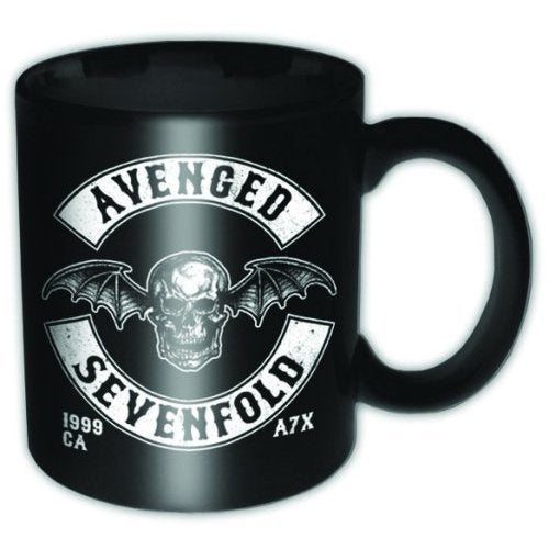 Avenged Sevenfold Death Bat Crest Mug black