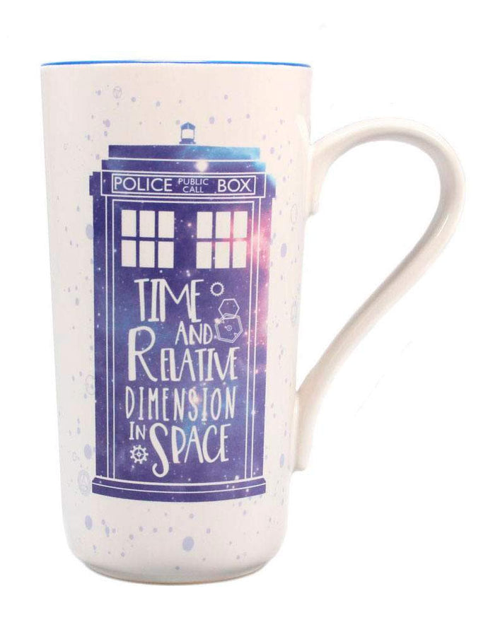 Dr Who (Galaxy) Latte Mug