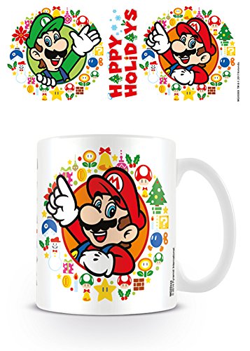 Super Mario (Happy Holidays) Mug