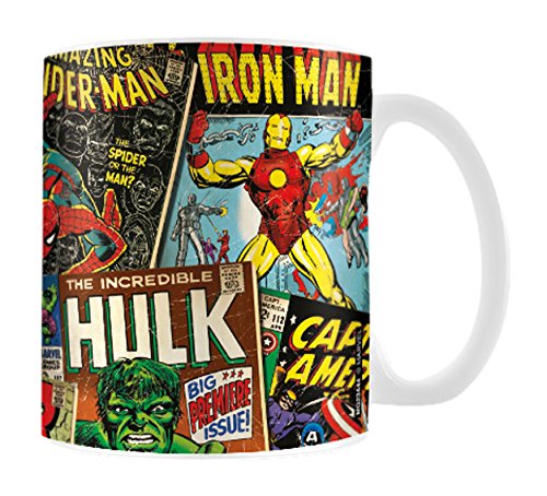 Marvel Boxed Mug Retro Covers