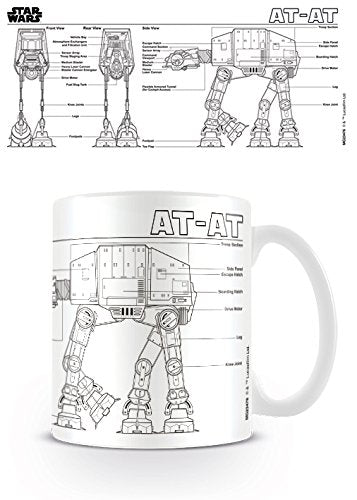 Star Wars (AT AT Sketch) Mug