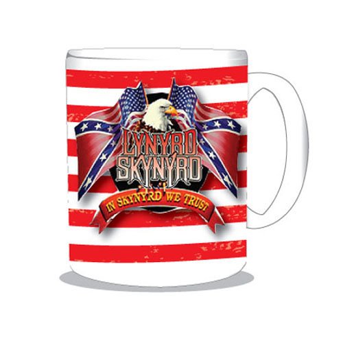 Lynyrd Skynyrd Eagles and Flag Mug