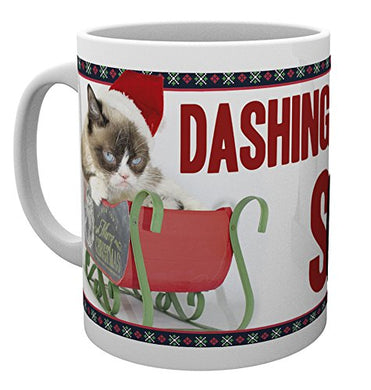 Grumpy Cat (Rushing Christmas) Mug