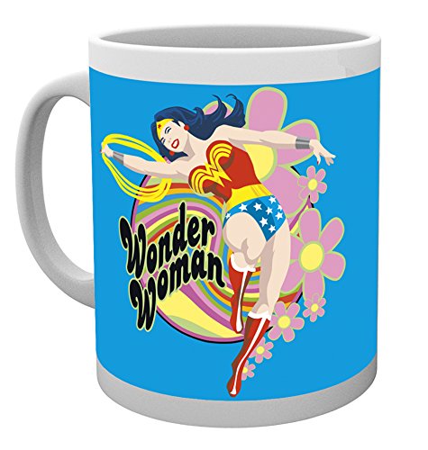 Wonder Woman (Flowers) Mug