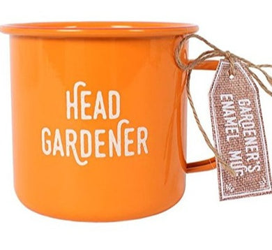 Head Gardener Enamel Mug