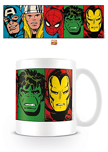 Marvel Retro (Faces) Mug