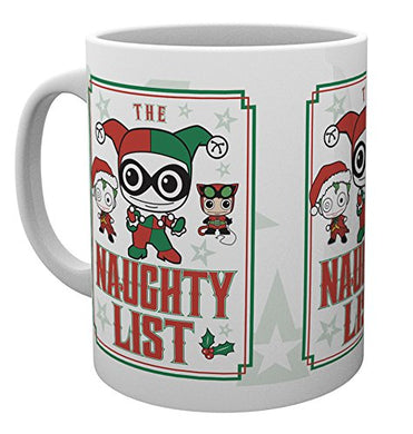 DC Comics (Naughty List) Christmas Mug
