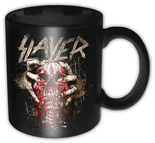 Slayer Skull Clench Mug black