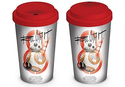 Star Wars The Last Jedi (BB-8 Roll With It) Travel Mug