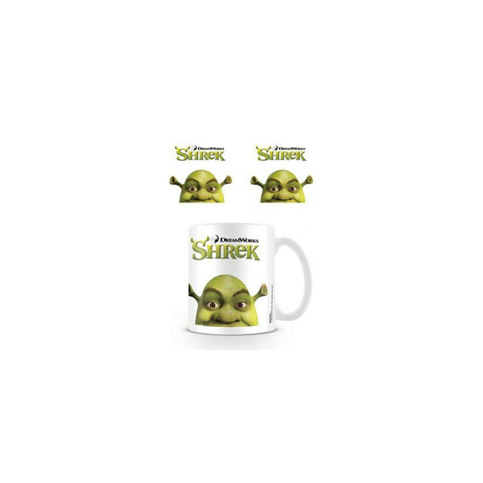 Shrek Face Ceramic Mug