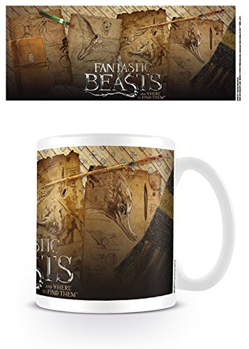 Fantastic Beasts (Notebook Pages) Mug