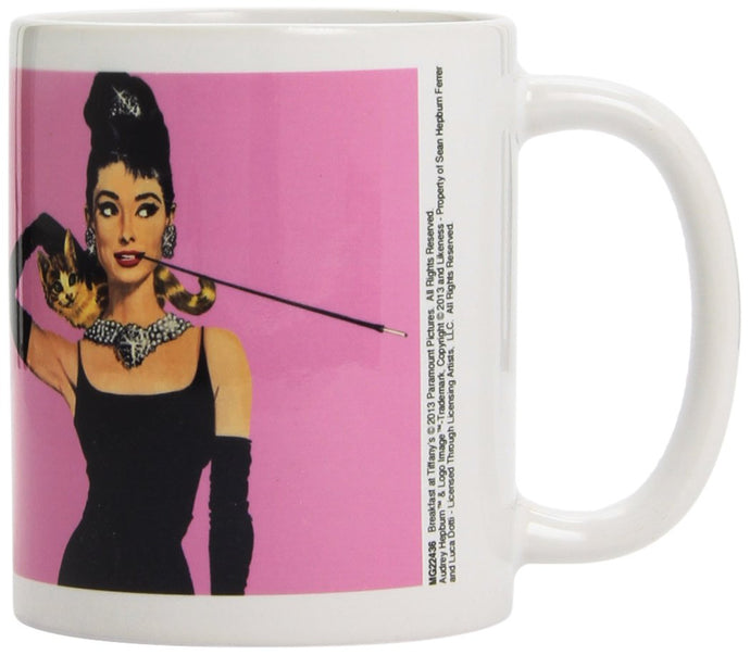 Audrey Hepburn (Pink) Mug