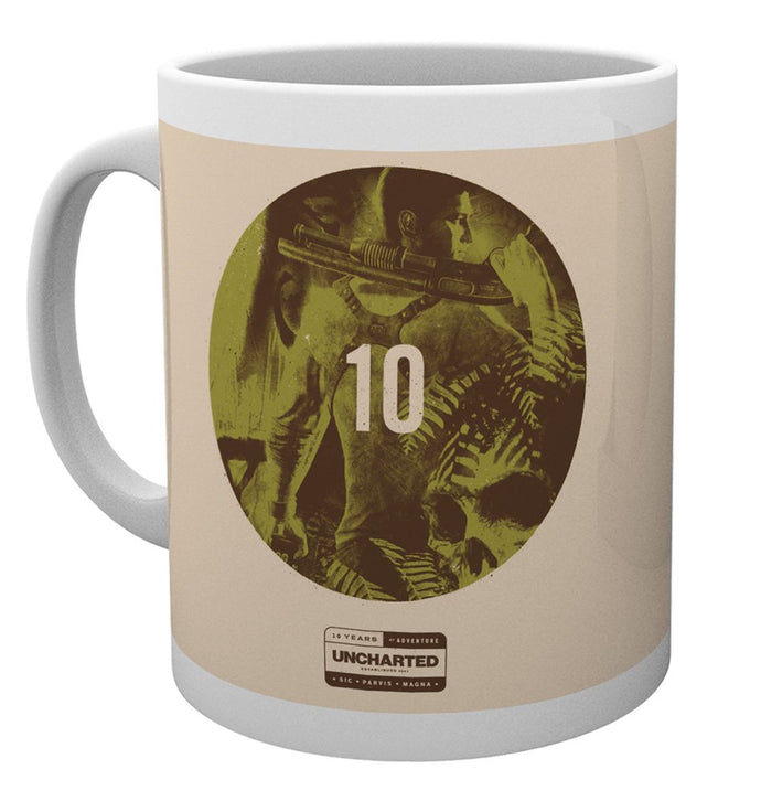 Uncharted (10 Years Circle) Mug