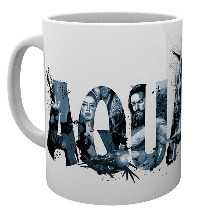 Aquaman (Typography) Mug