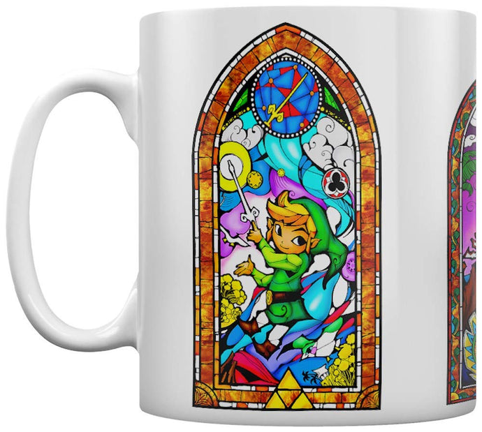 The Legend Of Zelda (Stained Glass Tri) Mug