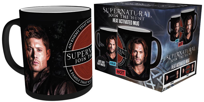 Supernatural (Sam and Dean) Heat Changing Mug