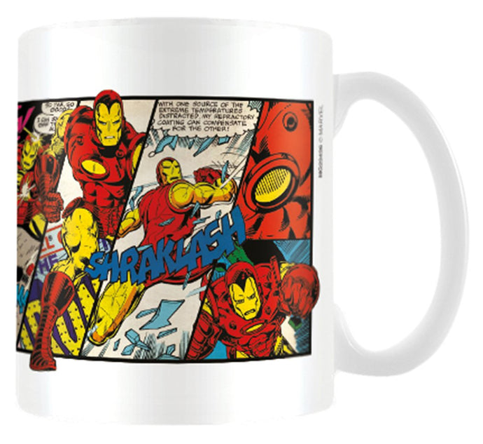 Marvel Retro (Iron Man Panels) Mug