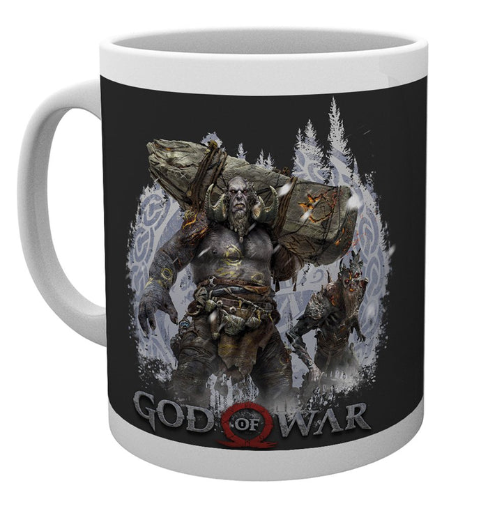 God Of War (Troll And Draugr) Mug