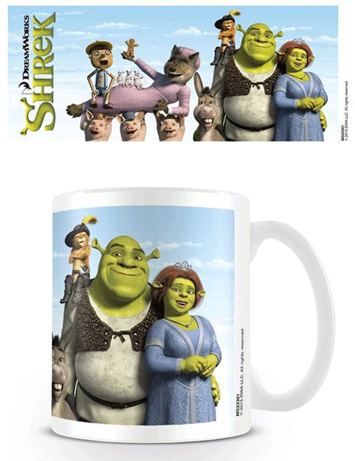 Shreak Characters Ceramic Mug