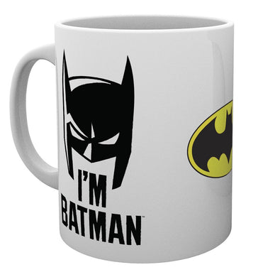 DC Comics Batman Comic (Im Batman Cowl) Mug